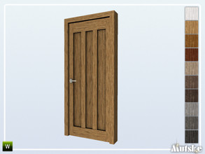 Sims 4 — Hinton Door 1x1 by Mutske — Part of the construtionset Hinton. Made by Mutske@TSR.