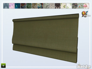 Sims 4 — Hinton Roman Curtain Mid RecolorA 2x1 by Mutske — Part of the construtionset Hinton. Made by Mutske@TSR.