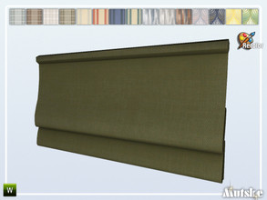 Sims 4 — Hinton Roman Curtain Mid RecolorB 2x1 by Mutske — Part of the construtionset Hinton. Made by Mutske@TSR.