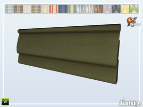 Sims 4 — Hinton Roman Curtain Short RecolorB 2x1 by Mutske — Part of the construtionset Hinton. Made by Mutske@TSR.