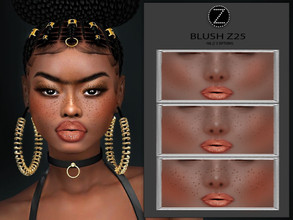 Sims 4 — BLUSH Z25 by ZENX — -Base Game -All Age -For Female -3 colors -Works with all of skins -Compatible with HQ mod