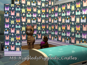 Sims 4 — MB-HiggledyPiggledy_Castles by matomibotaki — MB-HiggledyPiggledy_Castles sweet wallpaper for your little