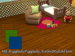 Sims 4 — MB-HiggledyPiggledy_RabbitHutchFloor by matomibotaki — MB-HiggledyPiggledy_RabbitHutchFloor matching wooden