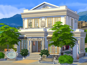 Sims 4 — Bridal Store - no CC  by Flubs79 — here is a elegant and fancy bridal store for your Sims its a retail lot 