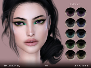 Sims 4 — EYES-A29 by ANGISSI — *For all questions go here - angissi.tumblr.com Facepaint category 10 colors HQ compatible