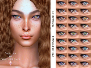 Sims 4 — Valuka - eyes N24 by Valuka — 28 colours All genders and ages Thumbnail for identification HQ compatible