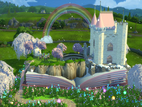 Sims 4 — Fairytale Magic Book by susancho932 — In the middle of nowhere lies an enchanted book dropped from heaven. The