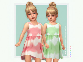Sims 4 — Nalani Dress by lillka — 6 swatches Base game compatible Custom thumbnail