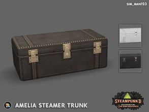 Sims 4 — Amelia Steamer Trunk Coffee Table by sim_man123 — This old trunk has been from Selvadorada to Mt. Komorebi, and