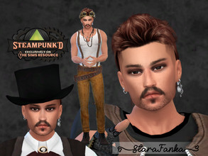 Sims 4 — Steampunked - Joseph Geffem by starafanka — DOWNLOAD EVERYTHING IF YOU WANT THE SIM TO BE THE SAME AS IN THE