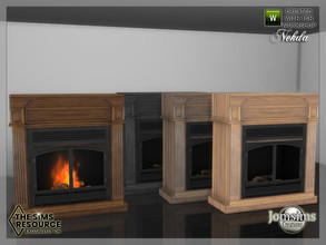 Sims 4 — Nekda livingroom fireplace by jomsims — Nekda livingroom fireplace