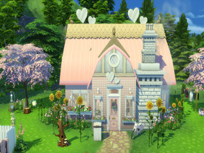 Sims 4 — Cute Cottage by susancho932 — A cute fairy tale cottage for your sims to live in and enjoy the wilderness.
