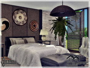 Sims 4 — MARISA - Bedroom - CC only TSR by marychabb — I present a room - Bedroom, that is fully equipped. Tested. Cost: