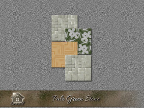 Sims 4 — PaleGStone_flr1 by Emerald — Green Pale Stones can add elegance and warmth to your space.