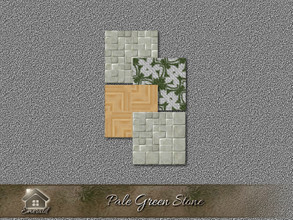 Sims 4 — PaleGStone_flr4 by Emerald — Green Pale Stones can add elegance and warmth to your space.
