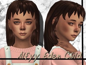 Sims 4 — Alfyy Eden Hairstyle Child by Alfyy — Eden Hairstyle For Children You can support me on patreon: