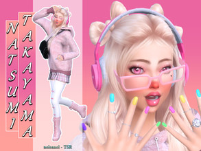 Sims 4 — Natsumi Takayama / TSR CC Only by nolcanol — Natsumi Takayama is a teenage girl who wants to become an excellent