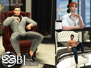 Sims 4 — BJ REMASTER (Pose Pack) by Beto_ae0 — The best BJ poses updated, I hope you like the new versions of these poses