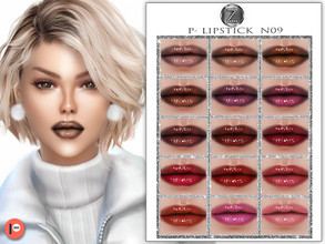 Sims 4 — PATREON - (Early Access) LIPSTICK N09 by ZENX — -Base Game -All Age -For Female -15 colors -Works with all of