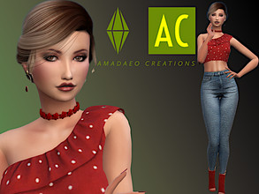 Sims 4 — Nataly Stackhouse by TRANEY1 — Female Teen Sim Traits -Good -Art Lover Aspiration -Perfectly Pristine *Make sure