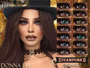 Sims 4 — Steampunked - Donna Eyes N79 by MagicHand — Steampunk eyes for males and females in 16 colors - HQ compatible.