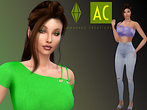 Sims 4 — Alanna Giovanni by TRANEY1 — Female Teen Sim Traits - Dance Machine - Active Aspiration - Bodybuilder **FRS