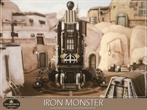 Sims 4 — Steampunked - Iron Monster by MychQQQ — Lot: 50x50 Value: $ 48,752 Lot Type: Undefined
