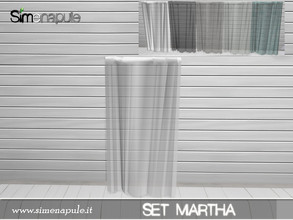 Sims 4 — Set Martha Curtain Right by Simenapule — Set Martha. A curtain for the Martha sofa. 6 colors.