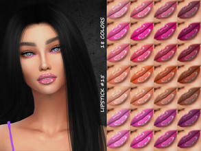 Sims 4 — MELDEANNE - LIPSTICK #16 by MELDEANNE — - CATEGORY: LIPSTICK - SWATCHES: 28 - GENDER: FEMALE