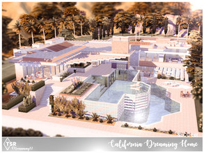 Sims 4 — California Dreaming Home NoCC by Moniamay72 — Modern House. Lot size: 50/50 No Custom Content was used (NoCC).