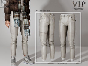 Sims 4 —  [PATREON]  (Early Access) MAN OUTFIT (JEAN) P94 by busra-tr — 12 colors Adult-Elder-Teen-Young Adult For Male