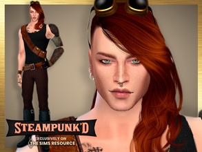Sims 4 — Steampunked - Harold Ryan by DarkWave14 — Download all CC's listed in the Required Tab to have the sim like in