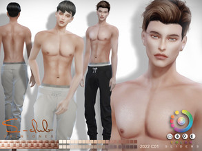 Sims 4 — Soft nature colorful man skin by S-Club by S-Club — Soft nature colorful man skin for sims, this time we try to