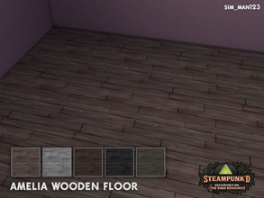 Sims 4 — Amelia Wooden Floor by sim_man123 — An old wooden floor - complete with creaks and moans! (The splinters have