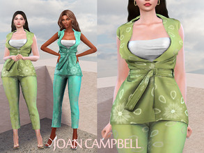 Sims 4 — Jennifer Suit by Joan_Campbell_Beauty_ — 8 swatches Custom thumbnail Original mesh Hq compatible