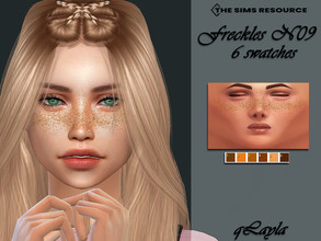 Sims 4 — Freckles N09 by qLayla — The freckles are : - base game compatible - available from teen to elder The freckles