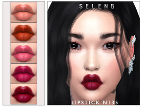 Sims 4 — Lipstick N135 by Seleng — The lipstick has 21 colours and HQ compatible. Allowed for teen, young adult, adult