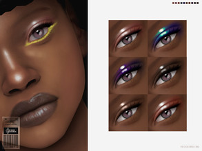 Sims 4 — Eyeshadow | N29 by cosimetic — - It is suitable for Female. ( Teen to elder ) - 10 swatches - You can find it in