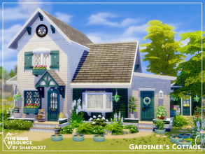 Sims 4 — Gardeners Cottage - Nocc by sharon337 — Gardeners Cottage is a 1 Bedroom 1 Bathroom home. Perfect for a single