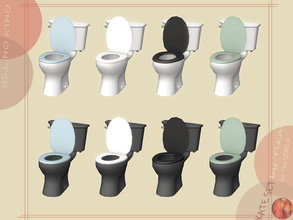 Sims 4 — [SJB] Kate set toilet by Ylka by Ylka — Has 8 colors. You can see all the colors in the photo above.