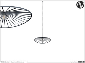 Sims 4 — Dolton Ceiling Lamp Medium by ArtVitalex — Lighting Collection | All rights reserved | Belong to 2022