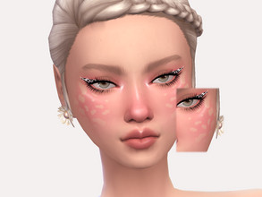 Sims 4 — Cowprint Blush by Sagittariah — base game compatible 3 swatch properly tagged enabled for all occults disabled