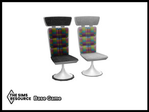 Sims 4 — Take Pride Swivel Chair by seimar8 — Maxis match PC swivel chair designed for gay teenager in modern pride