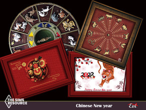 Sims 4 — Chinese New Year by evi — Happy Chinese New Year art