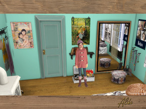 Sims 4 — Cosy Little Room CAS Background by alicean23 — CAS Background