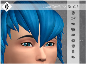 Sims 4 — Luka Couffaine - Set015 - Face Paint - Contacts by AleNikSimmer — THIS PACK HAS ONLY THE CONTACTS. -TOU-: DON'T