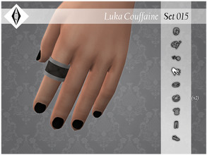 Sims 4 — Luka Couffaine - Set015 - Fingernails by AleNikSimmer — THIS PACK HAS ONLY THE FINGERNAILS. -TOU-: DON'T