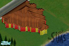 Sims 1 — Fire Home by Willysim — Ever wonder where your Simcity Firemen live? HERE! There's even space for your