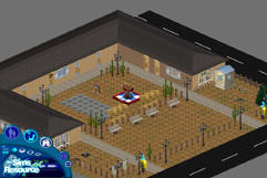 Sims 1 — Adobe Joe's Rodeo Show. by Troika — Enjoy the finest Cowboy Cuisine, Learn to Line Dance.Ride the Rodeo Bull,