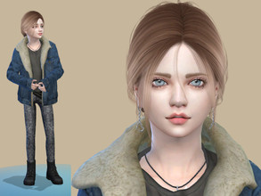 Sims 4 — Marisa - child by kimmeehee — Go to the tab Required to download the CC needed.